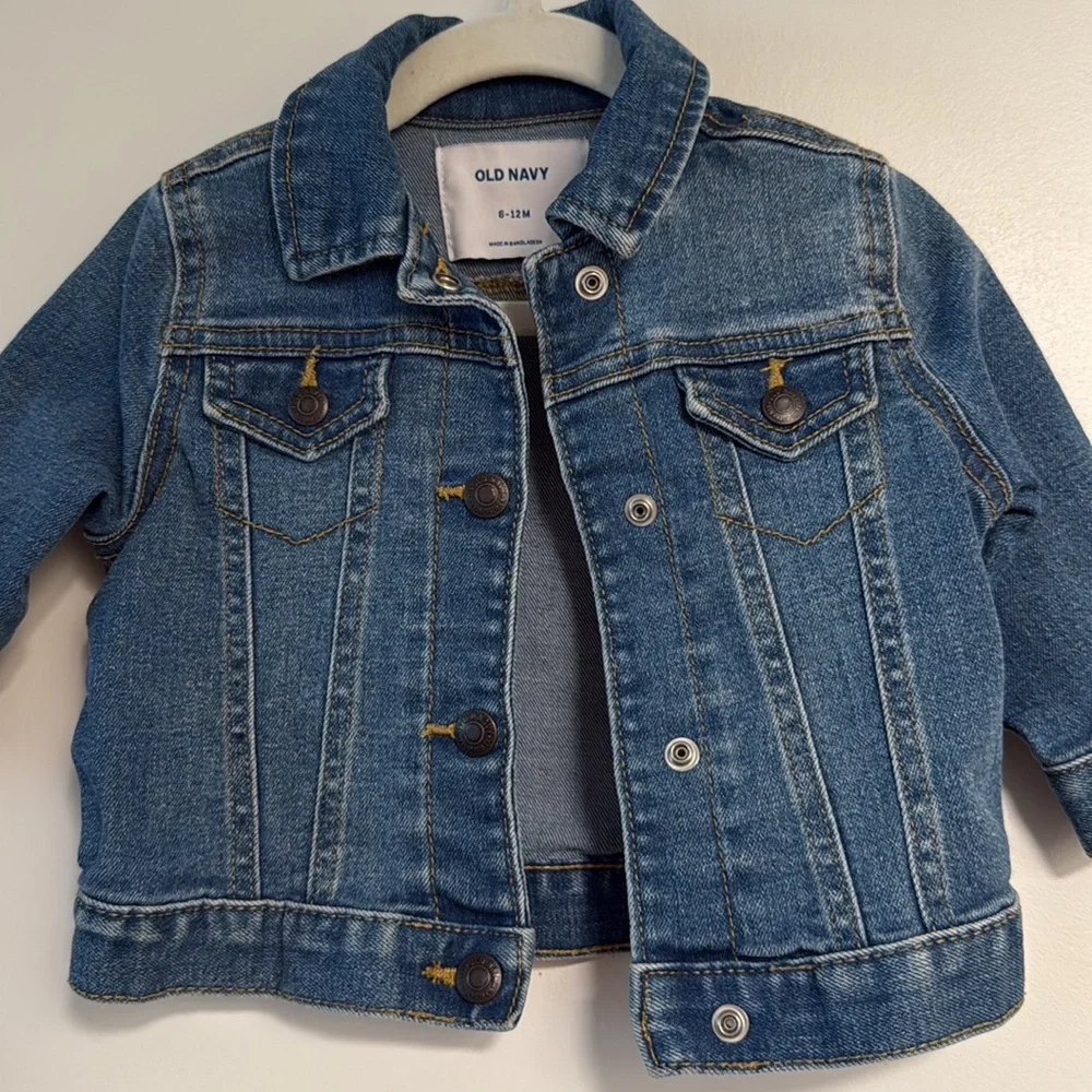 Old Navy Blue Denim Kids Jacket